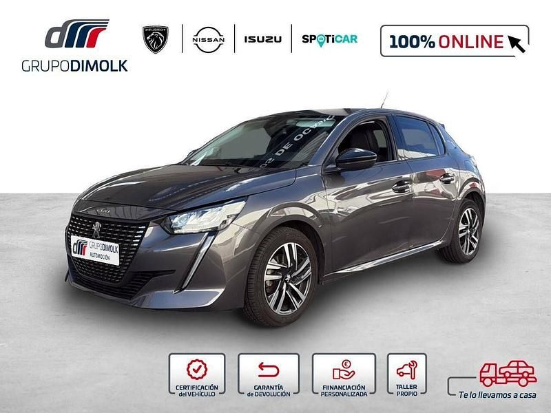 Gris Usado 2023 Peugeot 208 Allure Utilitario | 18.500 € (Un poco caro) - Imagen 1/4