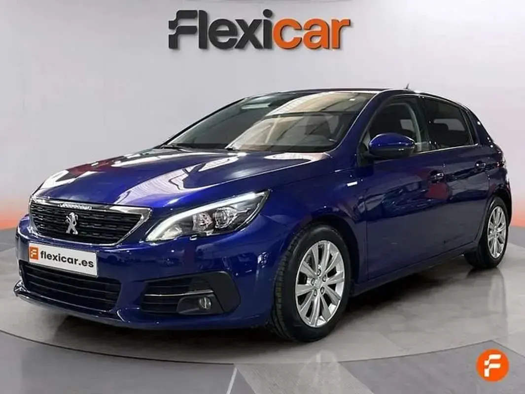 Usado Peugeot 308 Active 131 CV (96 kW) 2020 Azul Utilitario