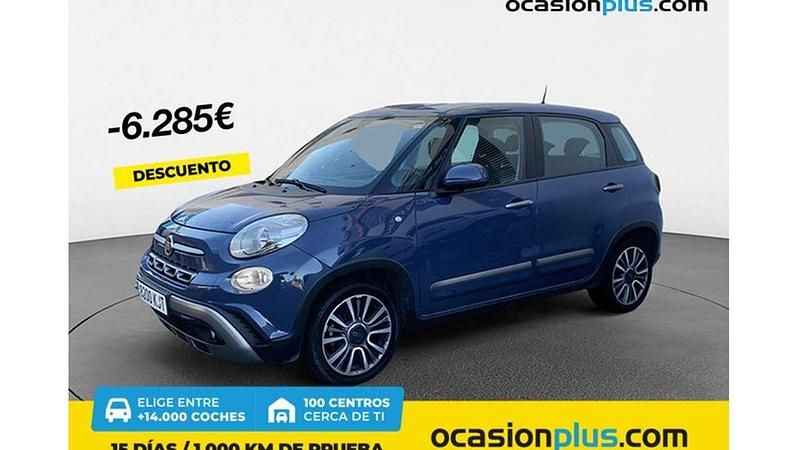 Azul Usado 2018 Fiat 500L Cross Monovolumen | 11.728 € (Precio justo) - Imagen 1/4