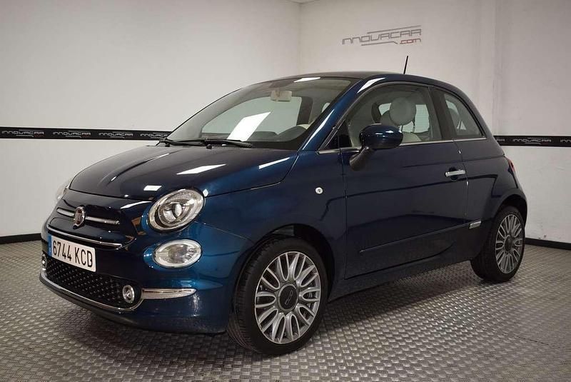 Azul Usado 2017 Fiat 500 Lounge Utilitario | 9400 € (Precio justo) - Imagen 1/4