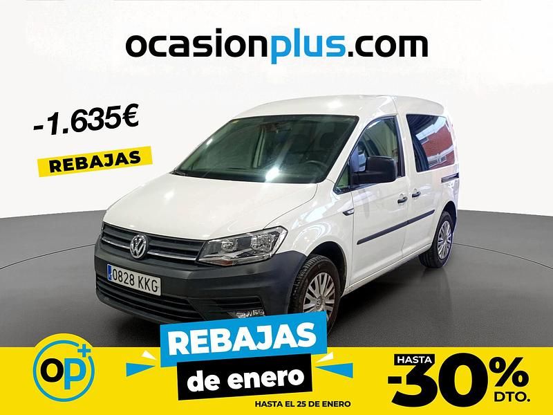 Blanco Usado 2018 VW Caddy Edition Monovolumen | 17.990 € (Un poco caro) - Imagen 1/4