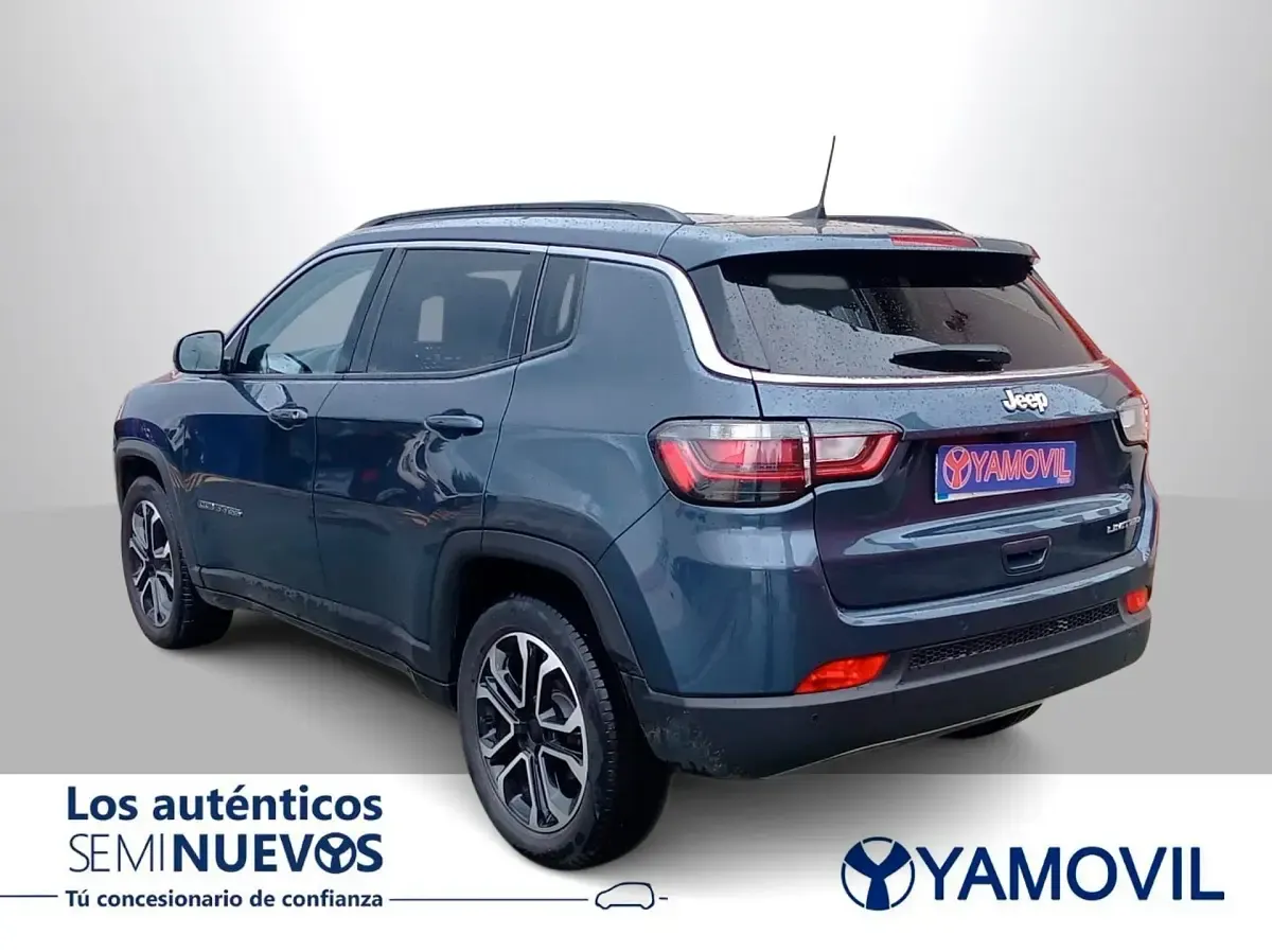 Begagnad Jeep Compass Limited 130 HK (95 kW) 2022 Blå SUV