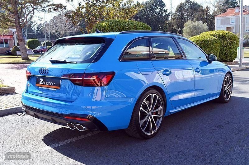 Usado Audi S4 347 CV (255 kW) 2020 Azul Familiar