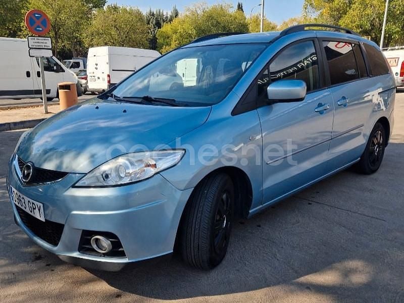 Azul Usado 2009 Mazda 5 Style Monovolumen | 5500 € (Precio justo) - Imagen 1/4