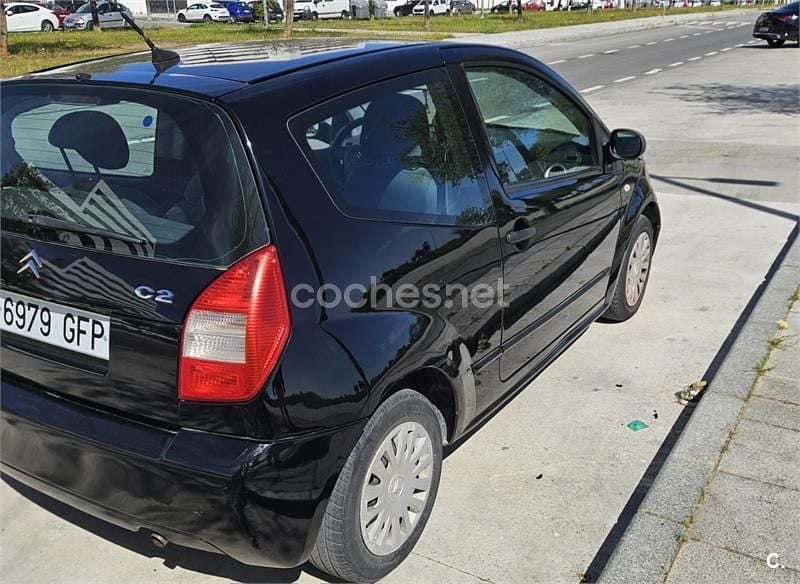 Usado Citroën C2 61 CV (44 kW) 2008 Negro Utilitario