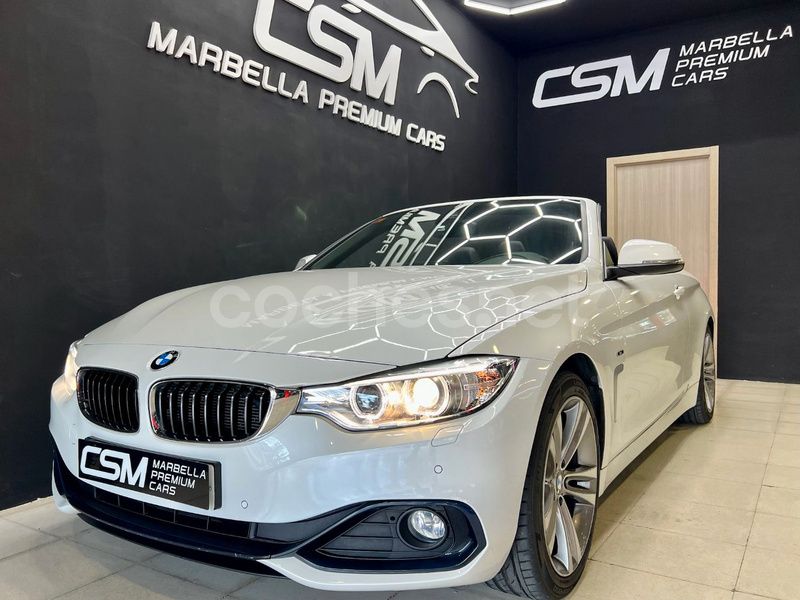 Blanco Usado 2015 BMW 420 Comfort Edition Descapotable | 28.990 € (Caro) - Imagen 1/4