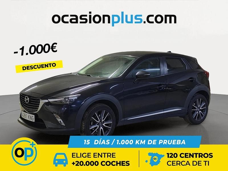 Usado Mazda CX-3 Luxury 105 CV (77 kW) 2018 Negro SUV