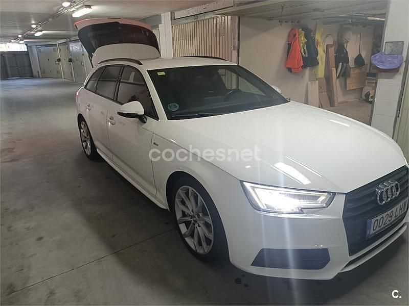 Usado Audi A4 S-Line 190 CV (139 kW) 2016 Blanco Familiar