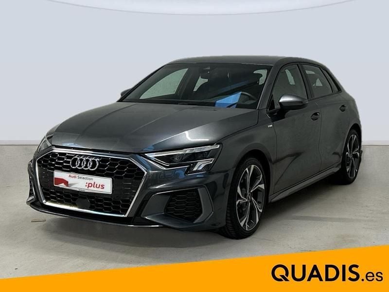 Gris Usado 2022 Audi A3 S-Line | 30.500 € (Caro) - Imagen 1/4