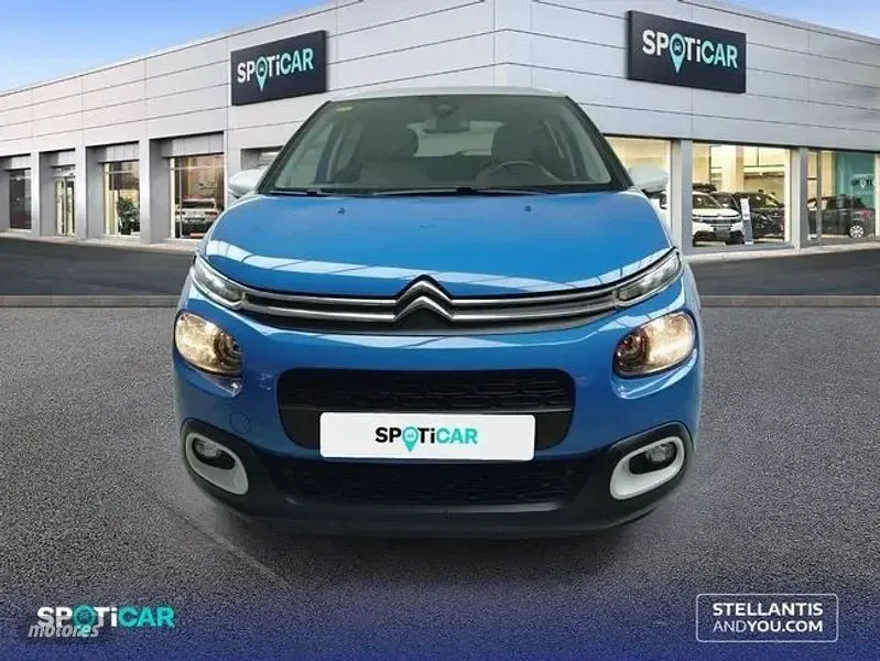 Usado Citroën C3 Shine 99 CV (72 kW) 2020 Azul Utilitario
