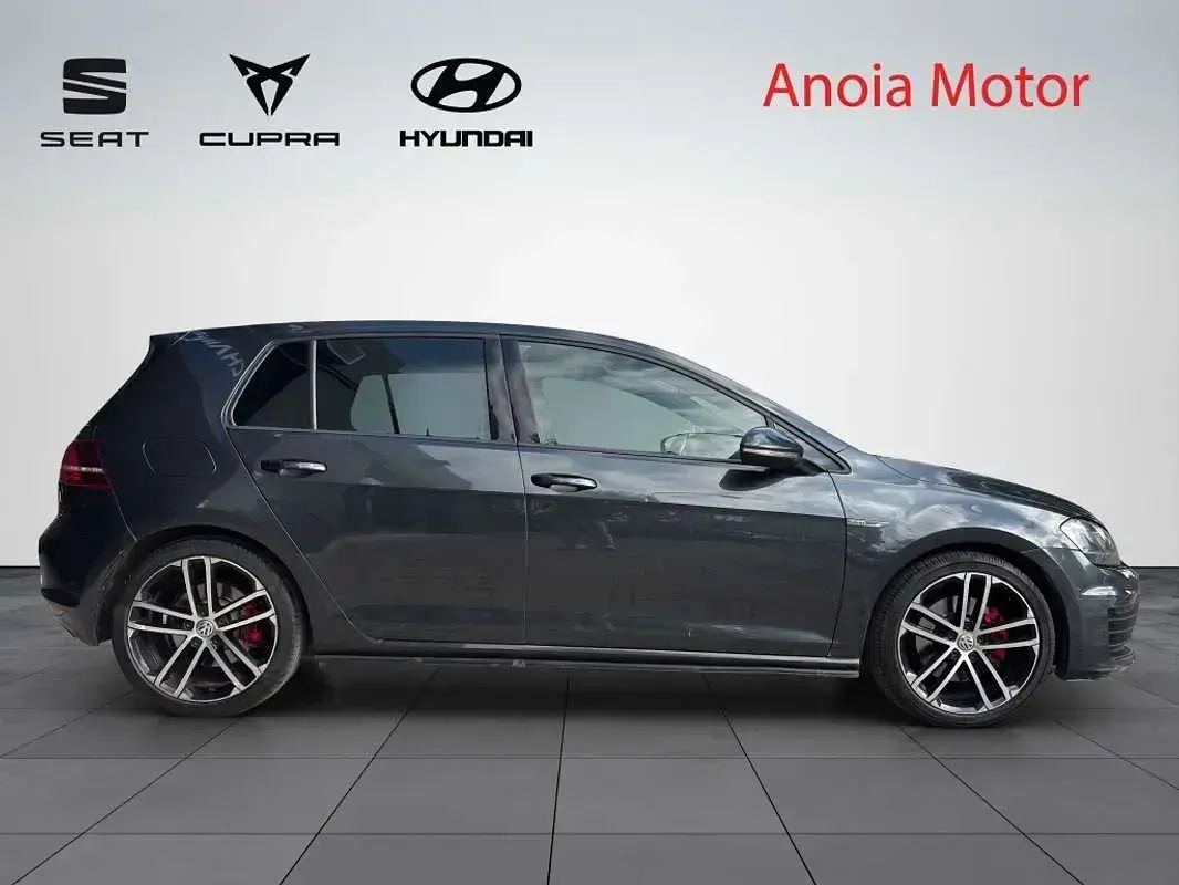 Usado VW Golf VII GTD 184 CV (135 kW) 2014 Negro Utilitario