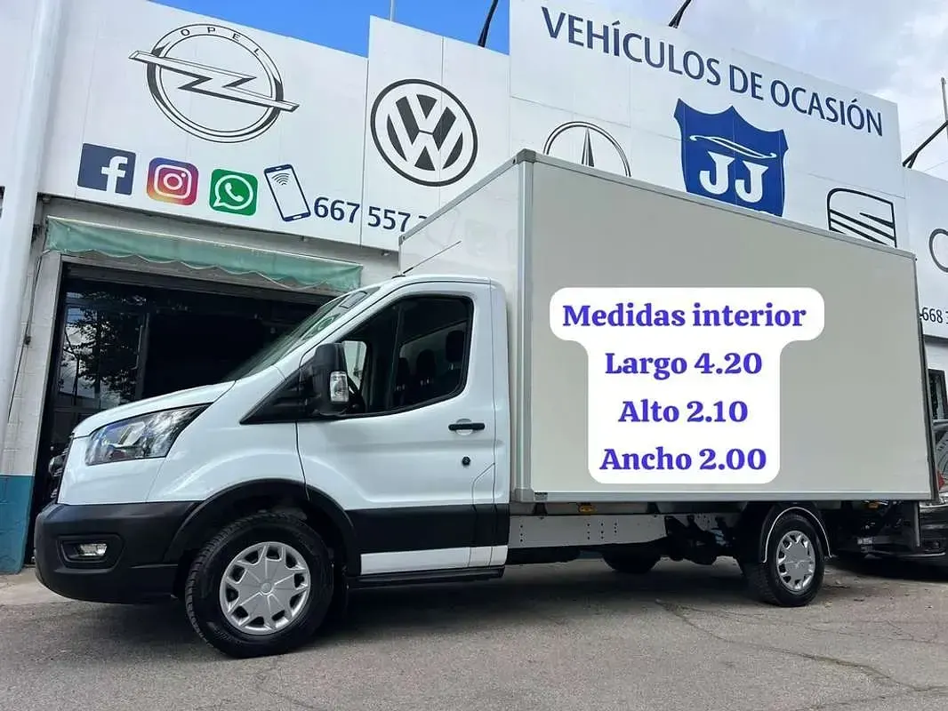 Usado Ford Transit Trend 170 CV (125 kW) 2022 Blanco Van