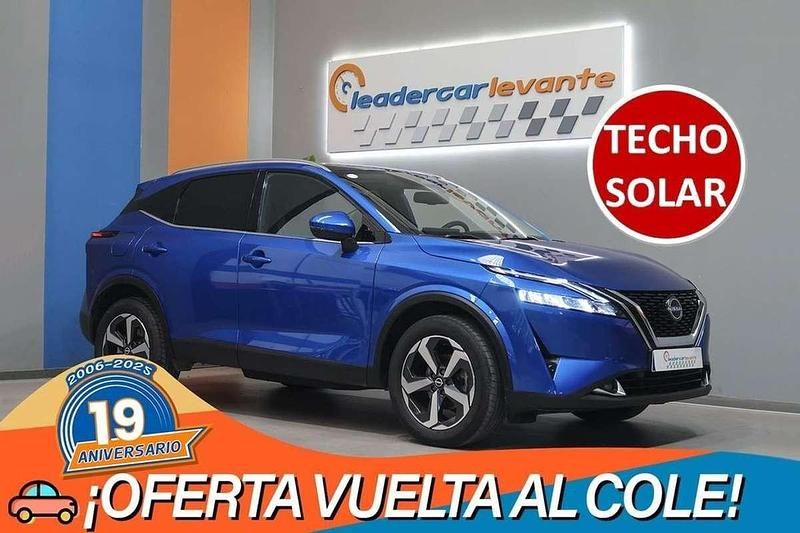 Azul Usado 2021 Nissan Qashqai N-Connecta SUV | 21.900 € (Un poco caro) - Imagen 1/4