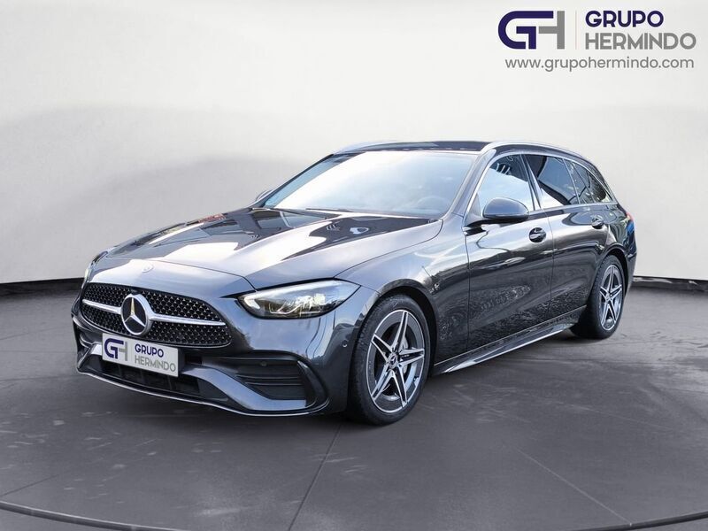 Negro Usado 2023 Mercedes C200 AMG Familiar | 33.990 € (Buen precio) - Imagen 1/4