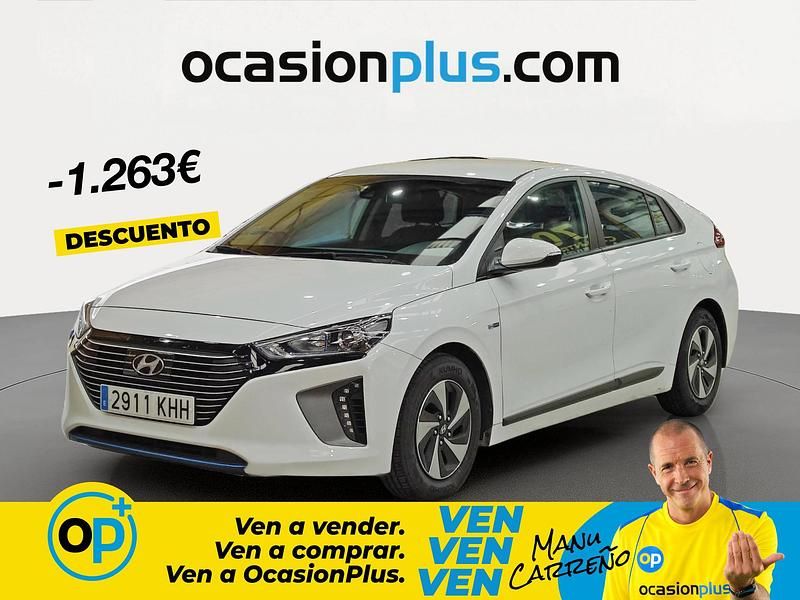 Usado Hyundai Ioniq 141 CV (103 kW) 2018 Blanco Utilitario