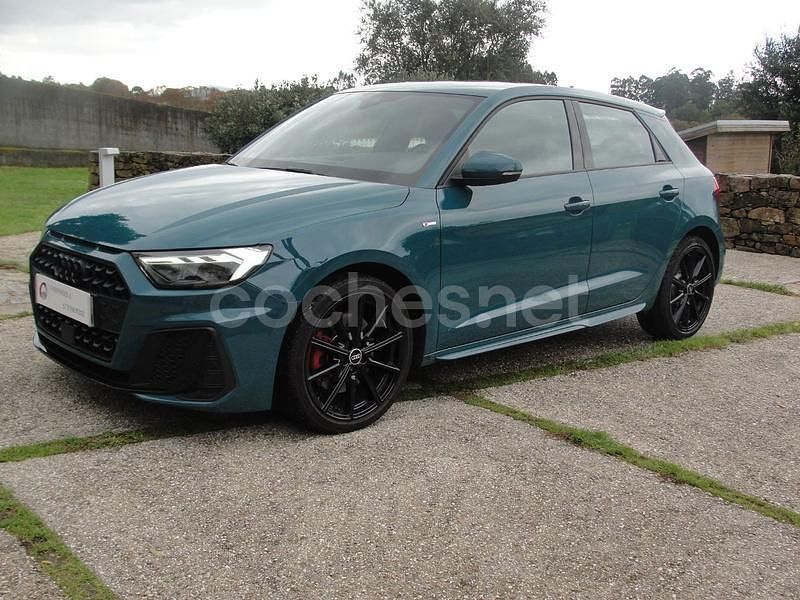 Verde Usado 2021 Audi A1 Sportback S-Line Utilitario | 26.900 € (Precio justo) - Imagen 1/4