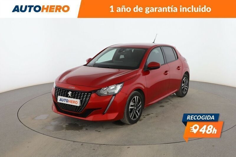 Rojo Usado 2020 Peugeot 208 Allure Utilitario | 11.999 € (Precio justo) - Imagen 1/3