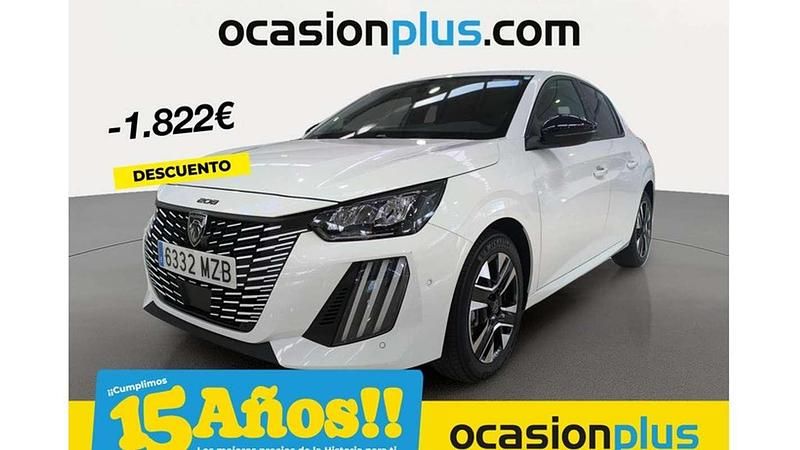 Blanco Usado 2025 Peugeot 208 Allure Utilitario | 17.628 € (Precio justo) - Imagen 1/4
