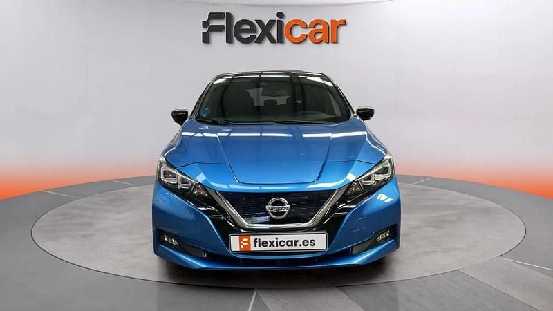 Usado Nissan Leaf N-Connecta 110 kW (150 CV) 2020 Azul Utilitario