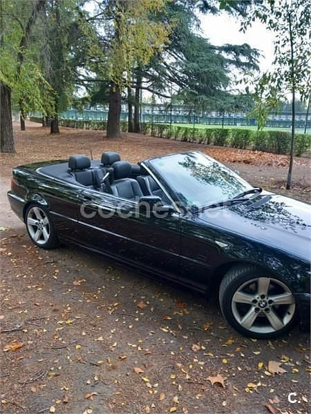 Negro Usado 2006 BMW 320 Cabriolet Descapotable | 5990 € - Imagen 1/4