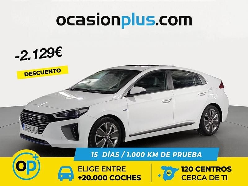 Blanco Usado 2016 Hyundai Ioniq Style Utilitario | 13.090 € (Precio justo) - Imagen 1/4