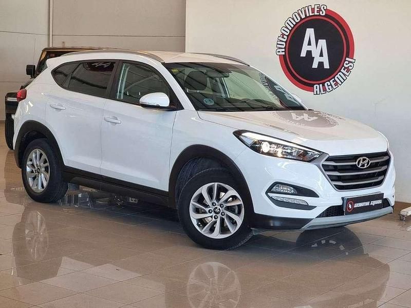 Blanco Usado 2018 Hyundai Tucson SUV | 17.850 € (Precio justo) - Imagen 1/4