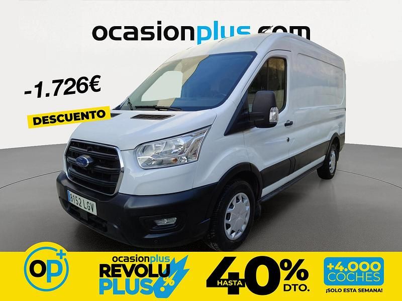 Usado Ford Transit Trend 130 CV (95 kW) 2020 Blanco Berlina