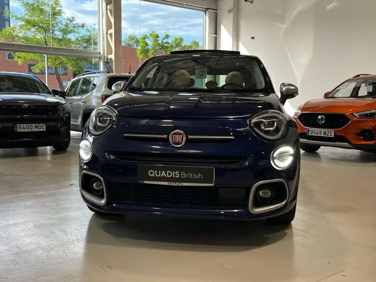 Begagnad Fiat 500X Club 150 HK (110 kW) 2022 Blå SUV