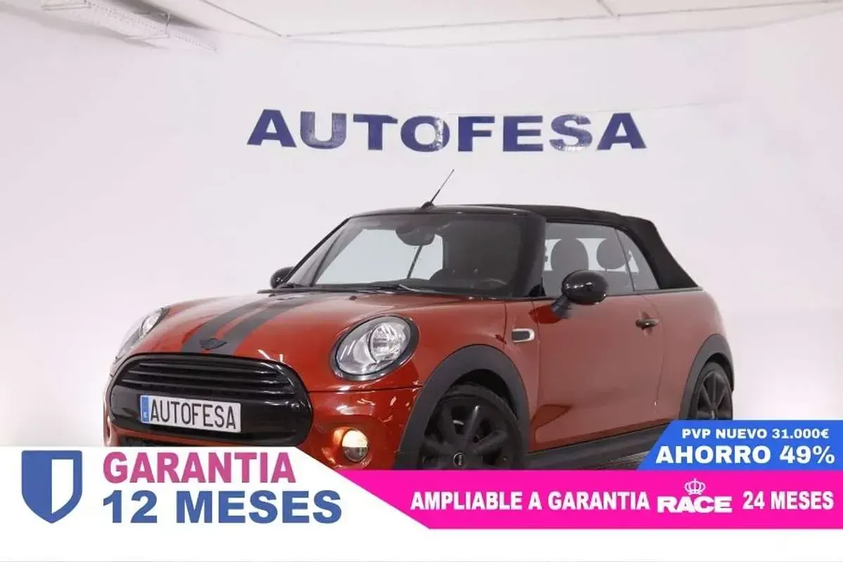 Usado Mini Cooper Cabriolet 116 CV (85 kW) 2016 Rojo Descapotable