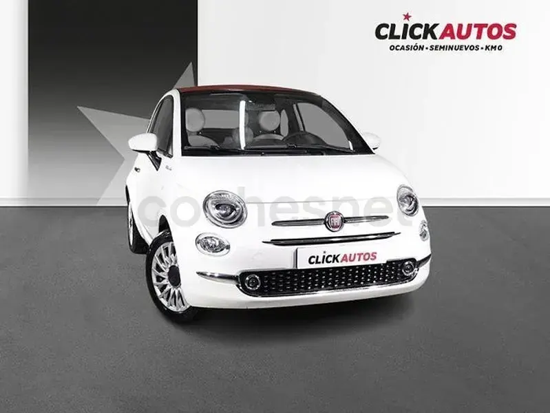 Usado Fiat 500C Dolcevita 70 CV (51 kW) 2021 Blanco Descapotable