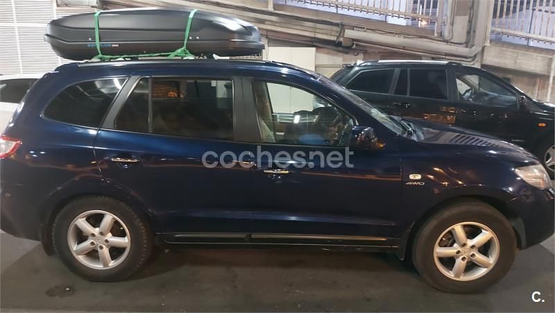 Usado Hyundai Santa Fe Comfort 150 CV (110 kW) 2007 Azul SUV