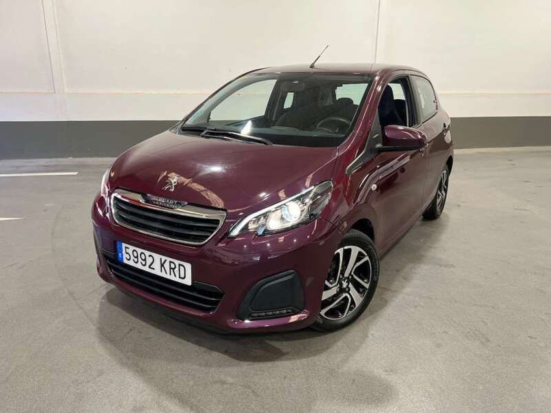 Burdeos Usado 2018 Peugeot 108 Active Utilitario | 7400 € (Super precio) - Imagen 1/4
