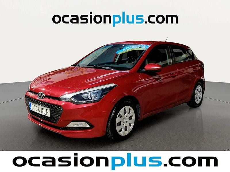 Rojo Usado 2018 Hyundai i20 Utilitario | 11.810 € (Precio justo) - Imagen 1/4