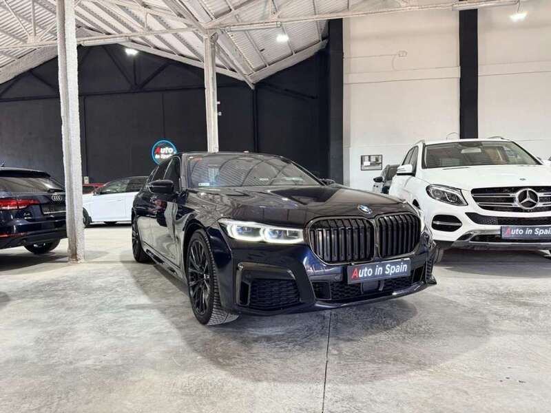 Negro Usado 2020 BMW 730L Berlina | 55.000 € - Imagen 1/4