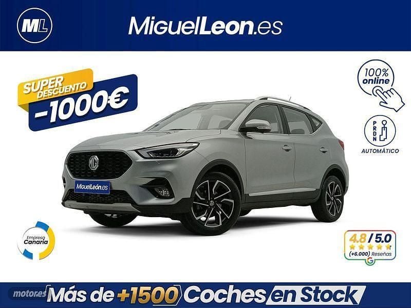 Gris / plata Usado 2023 MG ZS Luxury SUV | 15.985 € (Precio justo) - Imagen 1/3