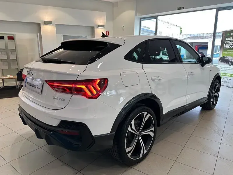 Usado Audi Q3 Sportback 150 CV (110 kW) 2021 Blanco SUV