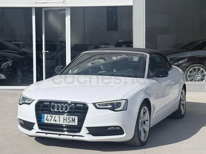 Usado Audi A5 Cabriolet 177 CV (130 kW) 2013 Blanco Descapotable