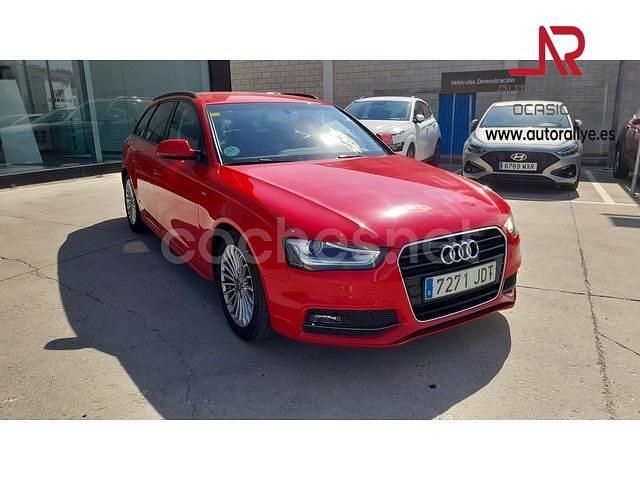 Rojo Usado 2015 Audi A4 S-Line Familiar | 14.990 € (Precio justo) - Imagen 1/4