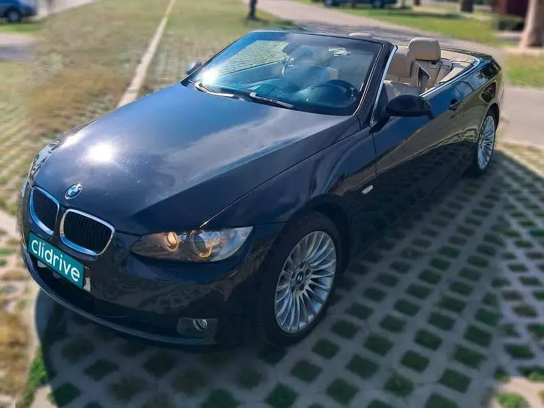 Usado BMW 320 Cabriolet 177 HP (130 kW) 2008 Preto Cabrios