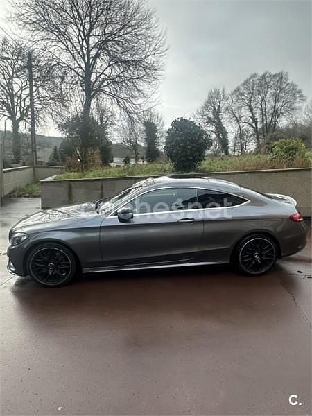Usado Mercedes C220 170 CV (125 kW) 2017 Gris / plata Coupe
