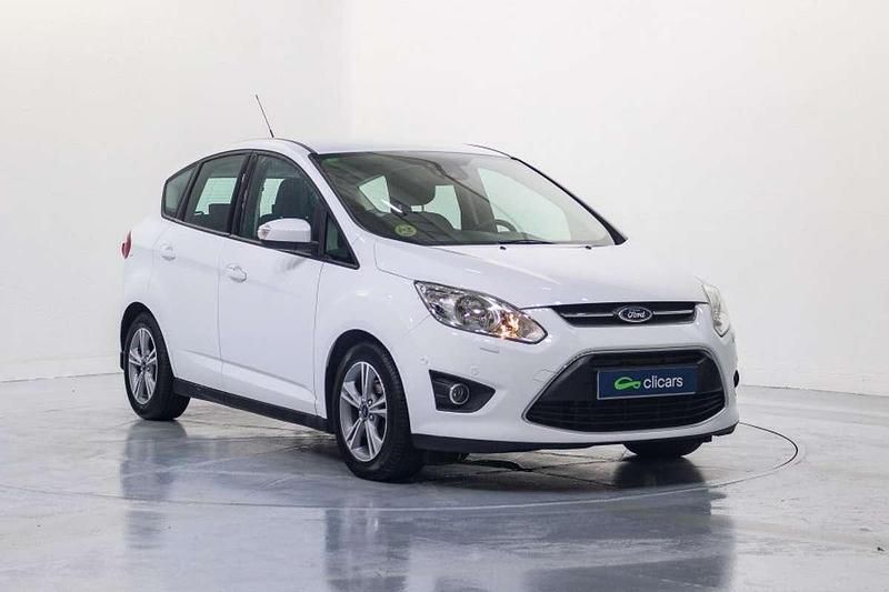 Usado Ford C-MAX 116 CV (85 kW) 2015 Blanco Monovolumen