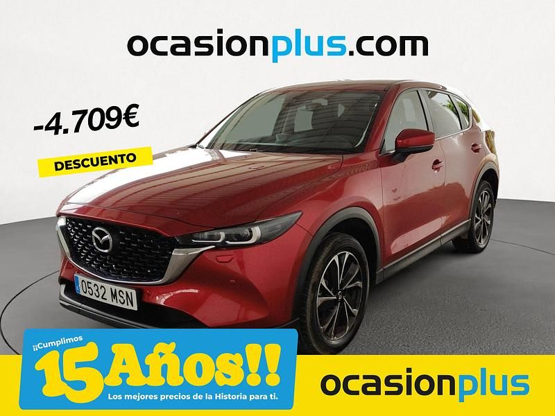Rojo Usado 2024 Mazda CX-5 Ad'Vantage SUV | 29.800 € (Precio justo) - Imagen 1/3