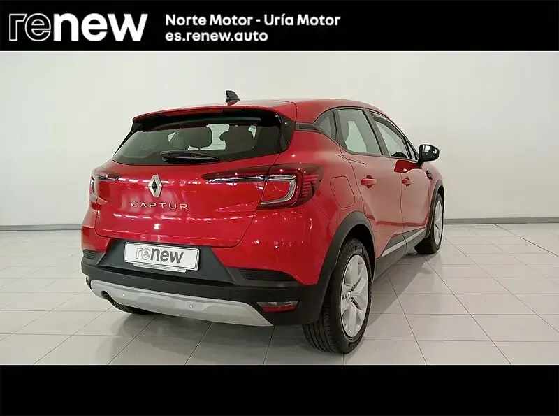 Usado Renault Captur Intens 90 CV (66 kW) 2021 Rojo SUV