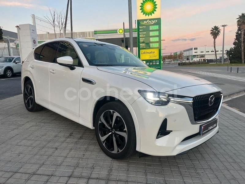 Käytetty Mazda CX-60 Takumi-Line 328 HP (241 kW) 2022 Valkoinen Katumaasturi