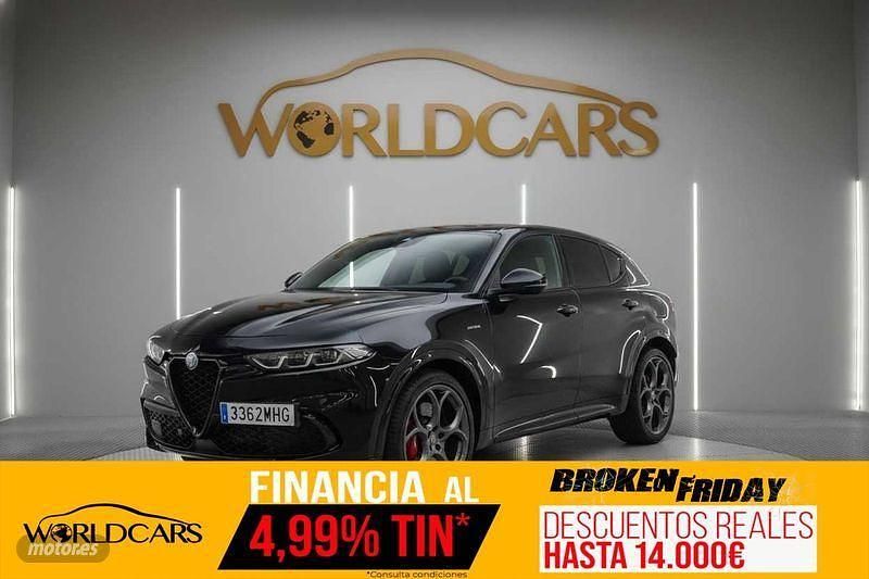 Negro Usado 2023 Alfa Romeo Tonale Veloce SUV | 29.995 € - Imagen 1/4