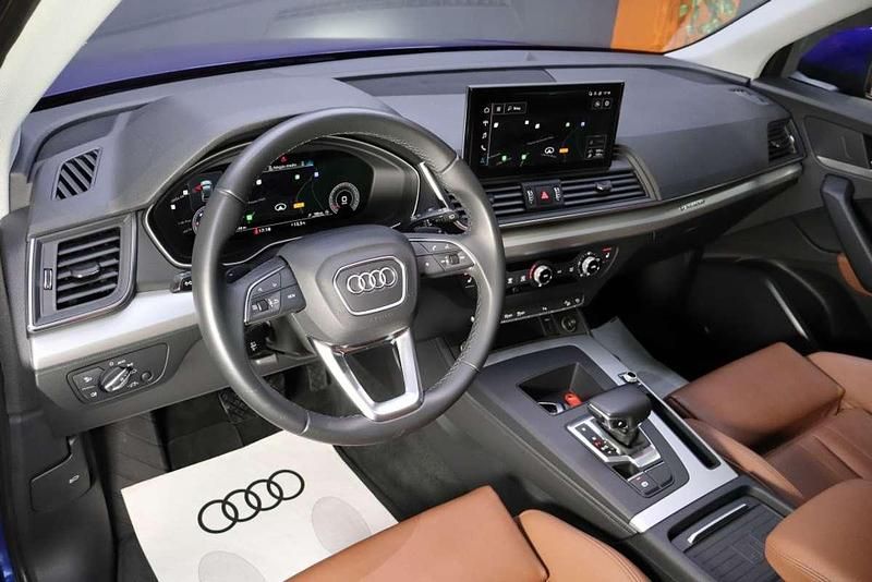 Usado Audi Q5 S-Line 204 CV (150 kW) 2021 Azul SUV