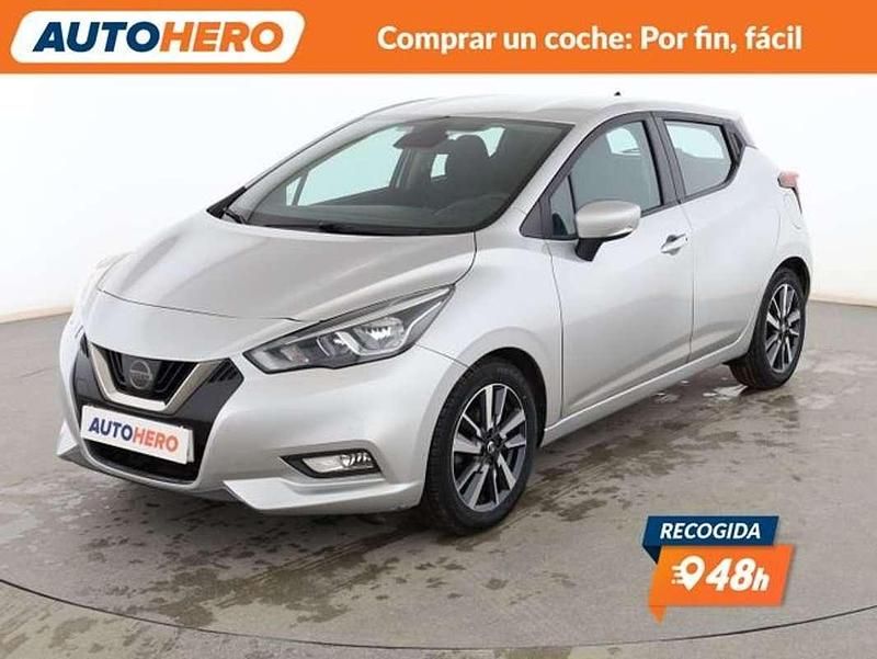 Usado Nissan Micra Acenta 90 HP (66 kW) 2018 Cinzento Citadino