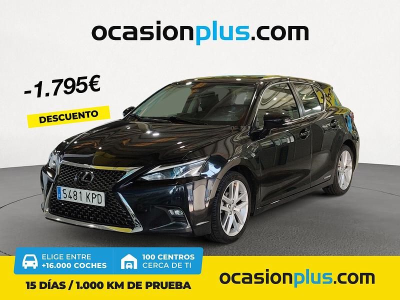 Negro Usado 2018 Lexus CT200h Executive Line | 19.750 € (Precio justo) - Imagen 1/4