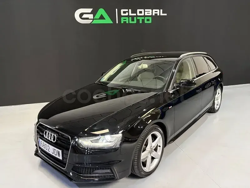 Usado Audi A4 S-Line 190 CV (139 kW) 2015 Negro Familiar
