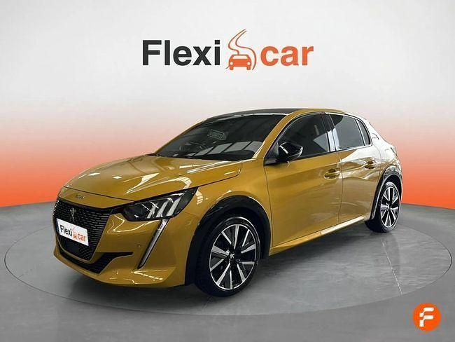 Usado Peugeot 208 GT-line 100 CV (73 kW) 2019 Amarillo Utilitario
